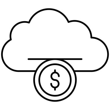 Kolayca düzenleyebilen ya da düzenleyebilen Bütçe İzole Vektör simgesi