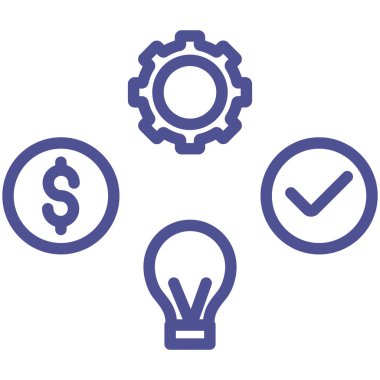 Kolayca düzenleyebilen ve düzenleyebilen izole edilmiş vektör simgesi