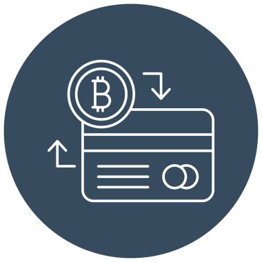 Bitcoin Atm izole edilmiş Vektör simgesi kolayca düzenleyebilir ya da değiştirebilir