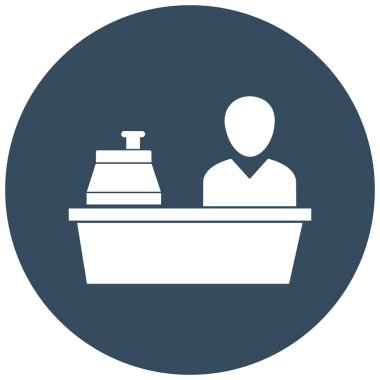 Kolayca değiştirebilen ya da düzenleyebilen izole edilmiş vektör simgesine karşı