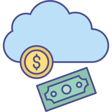 Kolayca düzenleyebilen ya da düzenleyebilen Bütçe İzole Vektör simgesi