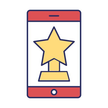 Kolayca Düzenleyebilen ya da Düzenleyebilen 1-Çevrimiçi Başarı vektör simgesi 