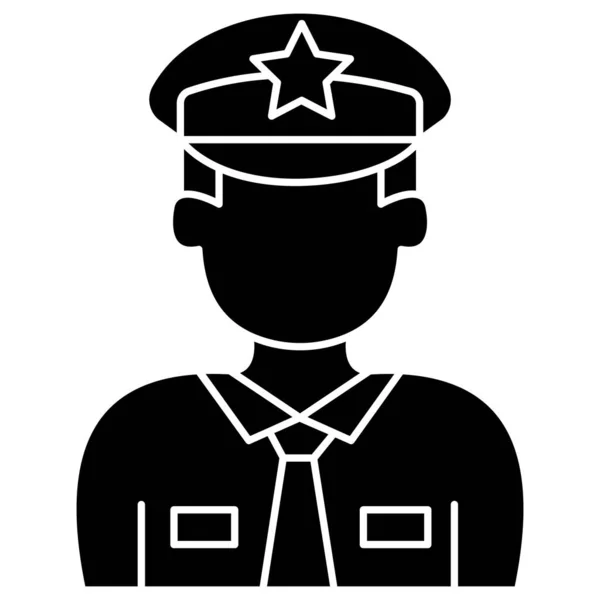 Policeman Which Can Easily Modify Edit — 图库照片