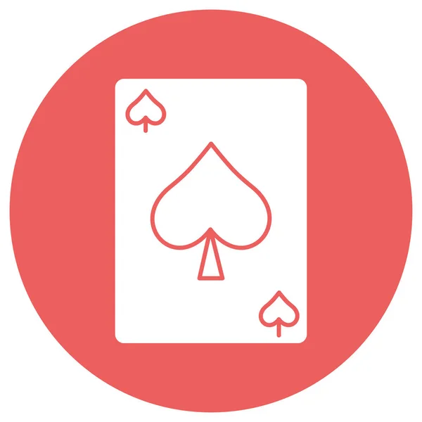 Play Card Which Can Easily Modify Edit — Zdjęcie stockowe