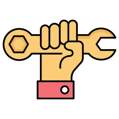 American flag  Isolated Vector Icon