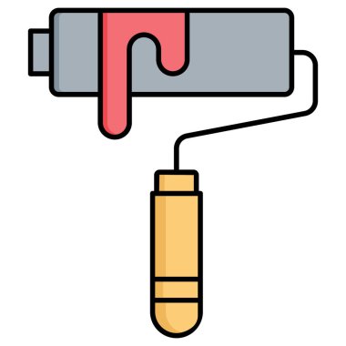 American flag  Isolated Vector Icon