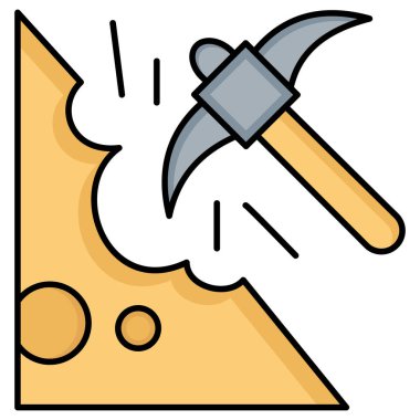 American flag  Isolated Vector Icon