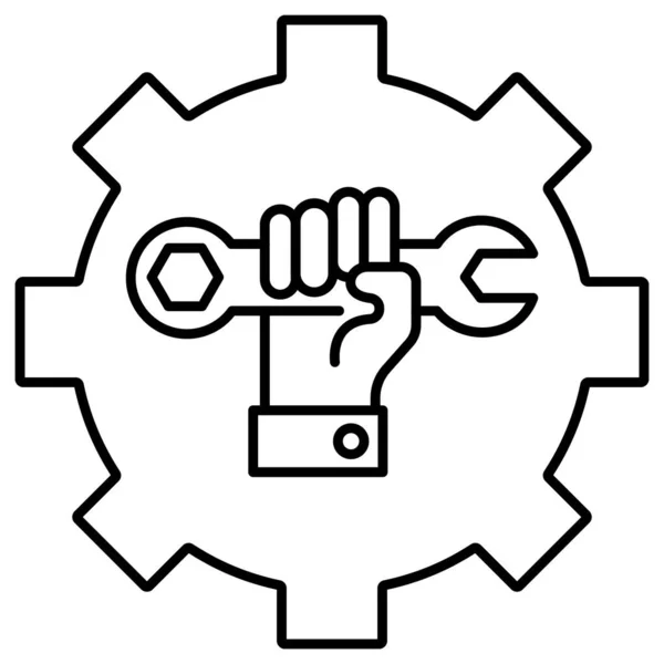 Work Timing Isolated Vector Icon — стоковое фото