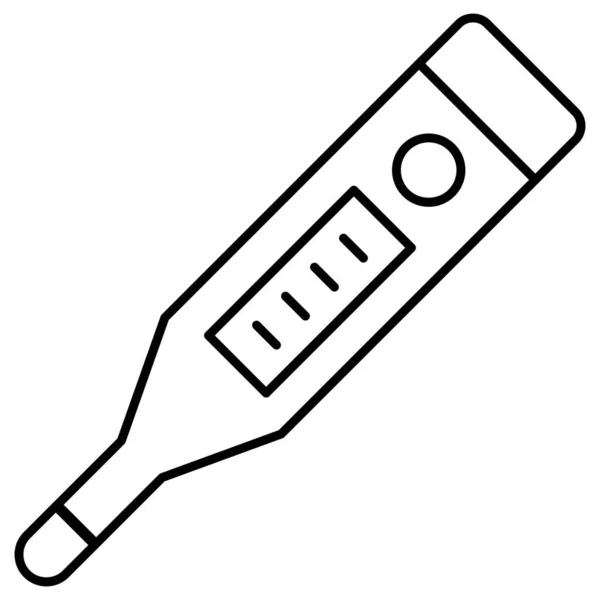 Klinische Thermometer Die Gemakkelijk Kan Wijzigen Bewerken — Stockfoto