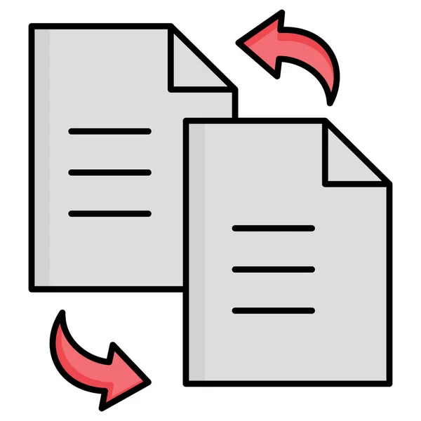 Trasferire File Che Può Facilmente Modificare Modificare — Foto Stock