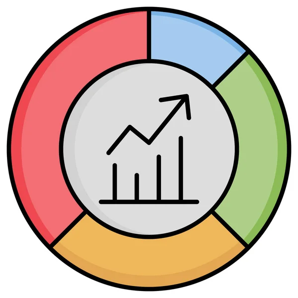 Business Chart Which Can Easily Modify Edit — Stock Photo, Image