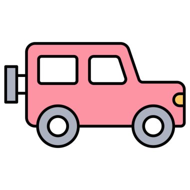 Kolayca modifiye edilebilen veya düzenlenebilen ordu cipi.