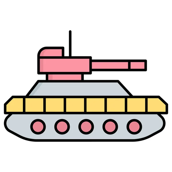 Tanque Exército Que Pode Facilmente Modificar Editar — Fotografia de Stock