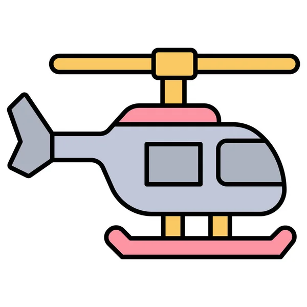 Helicopter Which Can Easily Modify Edit — Stock Photo, Image