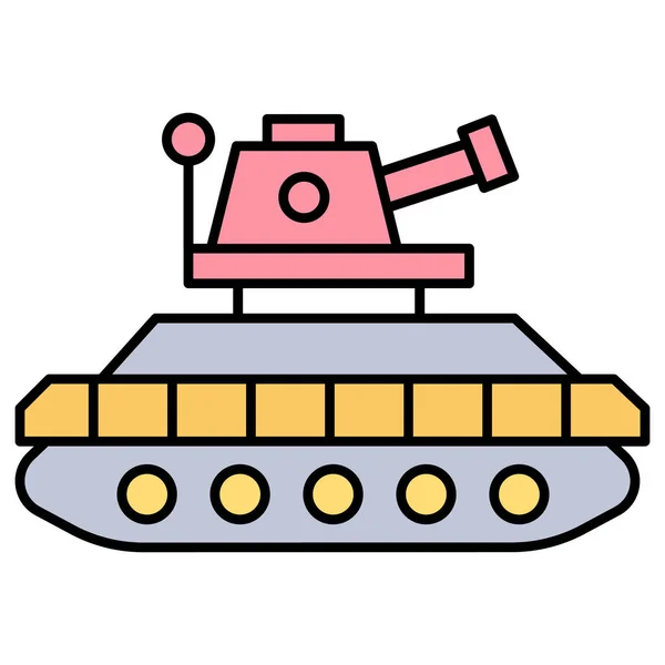 Tanque Exército Que Pode Facilmente Modificar Editar — Fotografia de Stock