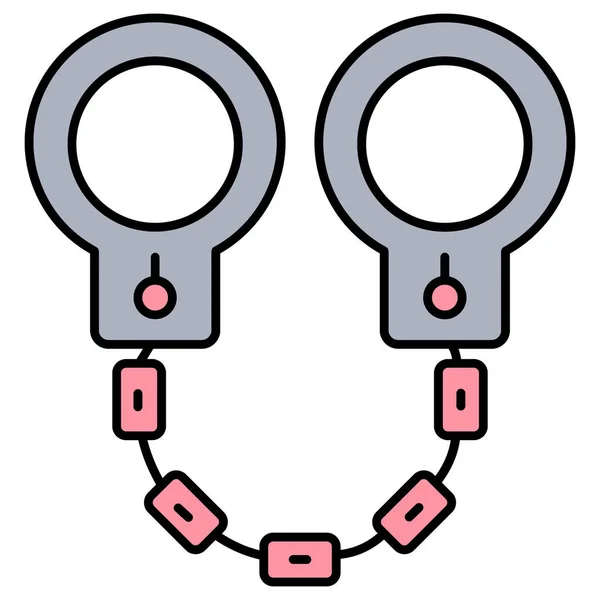 Handcuffs Which Can Easily Modify Edit — Stok fotoğraf