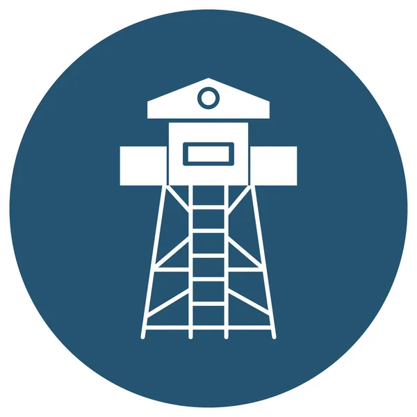 Torre Observatório Que Pode Facilmente Modificar Editar — Fotografia de Stock