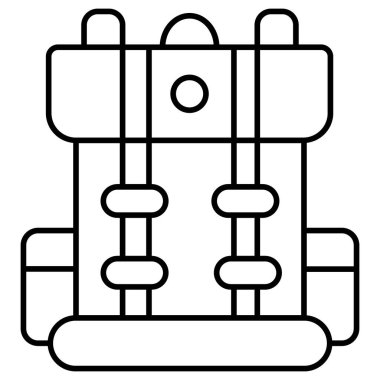 Kolayca modifiye edilebilen veya düzenlenebilen askeri sırt çantası