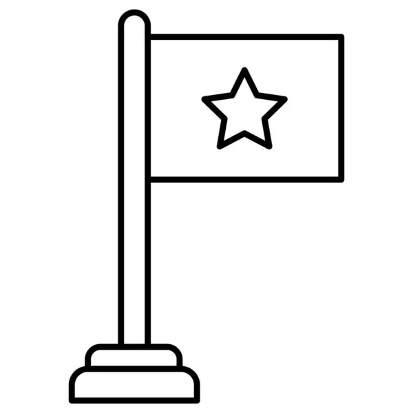 Flaglet Che Può Facilmente Modificare Modificare — Foto Stock