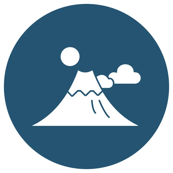 Monte Fuji Que Pode Facilmente Modificar Editar — Fotografia de Stock