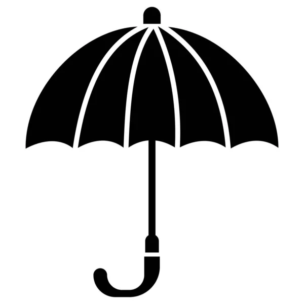 Regenschirm Der Leicht Geändert Oder Bearbeitet Werden Kann — Stockfoto