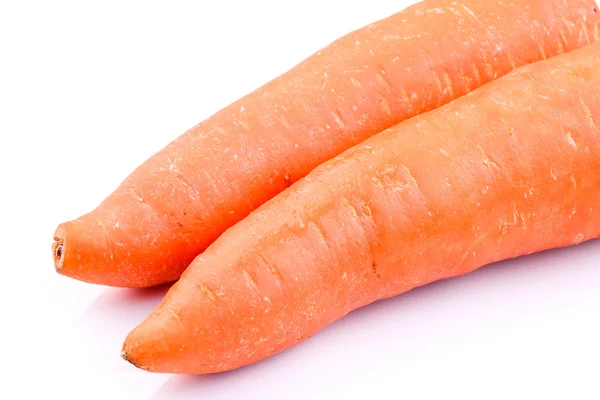 Carrots on white background — Stock Photo, Image