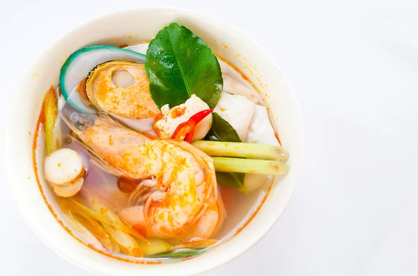 Tom Yum Kung, comida tailandesa — Foto de Stock