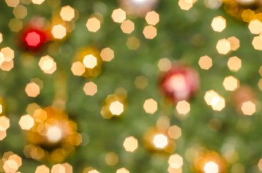 Siyah arkaplandaki bokeh ışıklarının fotoğrafı