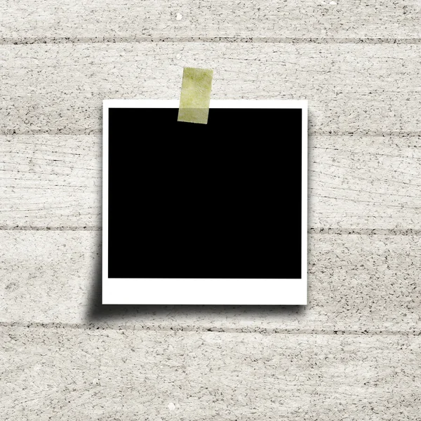 Photo on cork board background — Stock Photo, Image