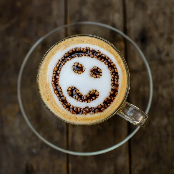 Happy coffee time, luce naturale . — Foto Stock