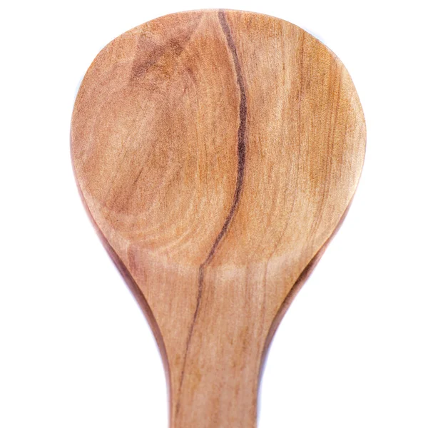 Wooden spoon on White background — Stock Photo, Image