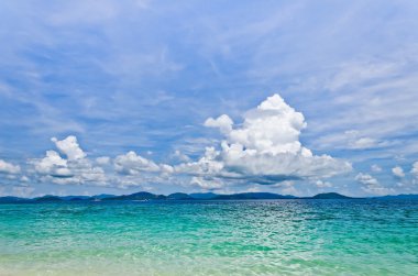 renkli plaj sandalyeleri, phuket, Tayland, güneşli bir gün