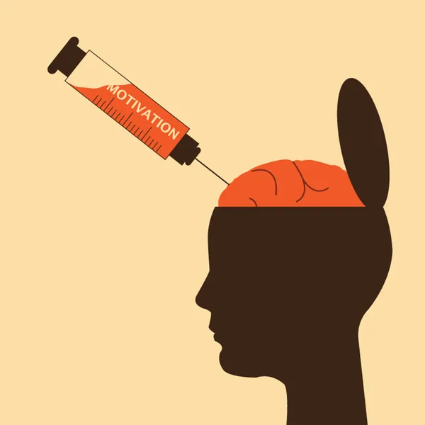 Hirnmedikation. Pillen und Spritzen und ein menschliches Gehirn — Stockvektor