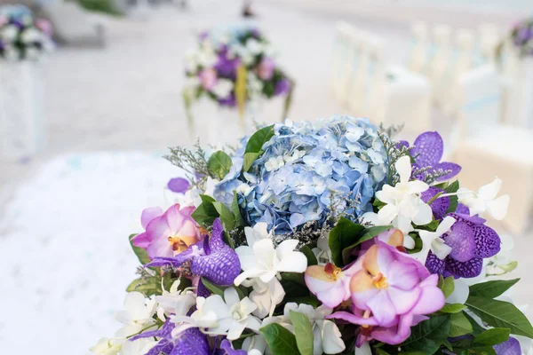 Dekoration von Hochzeitsblumen — Stockfoto