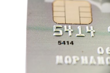 Makro eski gri kredi kartı ile vurdu kadar kapalı