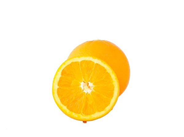 Half orange, isolated — Stock Photo, Image