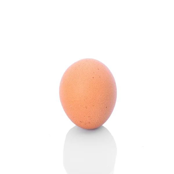 Zbliżenie jaj izolowanych na białym tle — Zdjęcie stockowe
