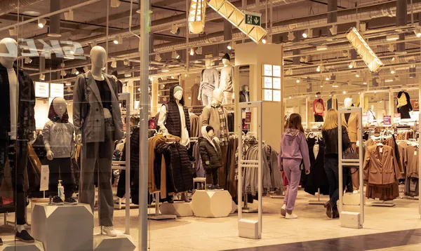 마네킹 Ukraine Kerson October 2021 Clothing Store Shopping Center — 스톡 사진