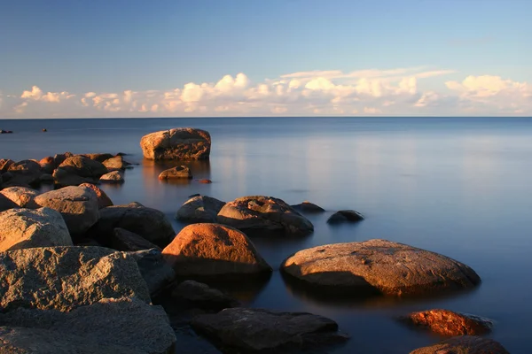 Baltık Denizi kıyısında.