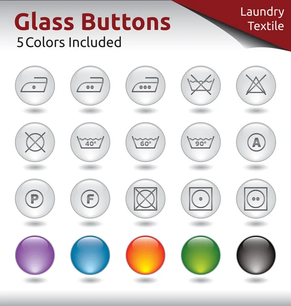 cam düğmeleri - Çamaşırhane