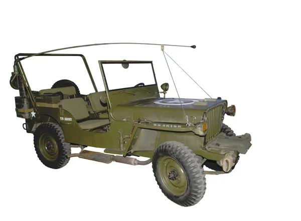 "jeep" militar american (modelul anilor 1940 — Fotografie, imagine de stoc