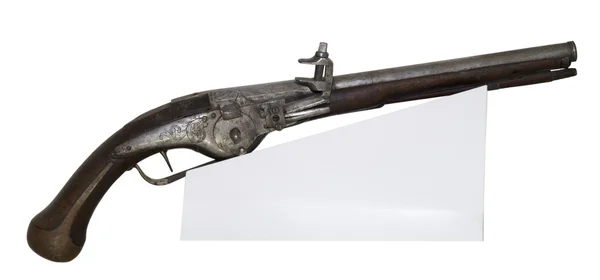 Ancient pistol — Stock Photo, Image
