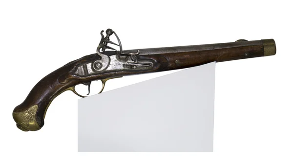 Eski tabanca — Stok fotoğraf