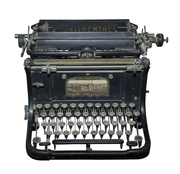 A máquina de escrever do começo de 20 séculos — Fotografia de Stock