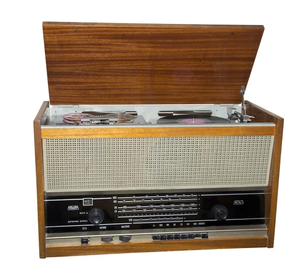 Ricevitore radio antico — Foto Stock