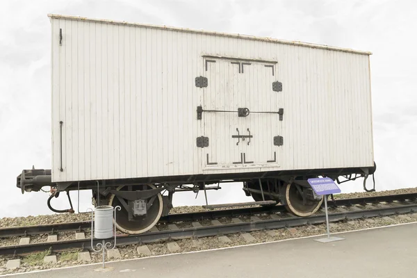 Coche ferroviario - glaciar —  Fotos de Stock