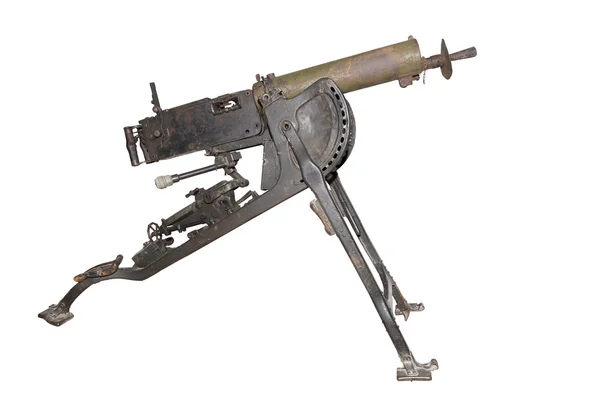 Maxim machine gun mod. 1908. (MG-O8) — 图库照片