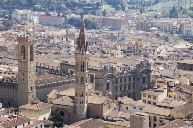 Floransa görünümünden campanile giotto