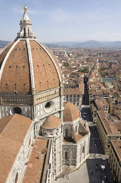 Vista de Florença do campanário Giotto — Fotografia de Stock