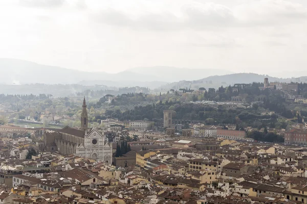Vista de Florença com o Duomo — Fotografia de Stock